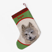 Uw Pet Dog of Cat Kleine Kerstsok (Achterkant (Hangend))