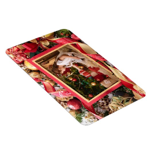 UW PHOTO aangepast kerstmagneet Magneet (Rechterzijde)