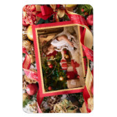 UW PHOTO aangepast kerstmagneet Magneet (Verticaal)