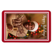 UW PHOTO aangepast kerstmagneet Magneet (Horizontaal)