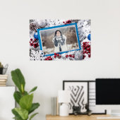 UW PHOTO aangepast kerstposter Poster (Thuiskantoor)