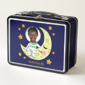 UW PHOTO aangepaste Astronaut-lunchboxen (Voorkant)