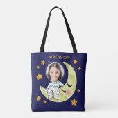 UW PHOTO aangepaste Astronautassen Tote Bag (Achterkant)