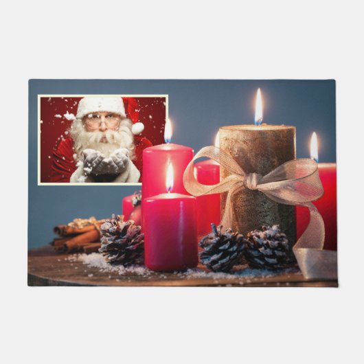 UW PHOTO aangepaste kerstdeurmat Deurmat (Voorkant)