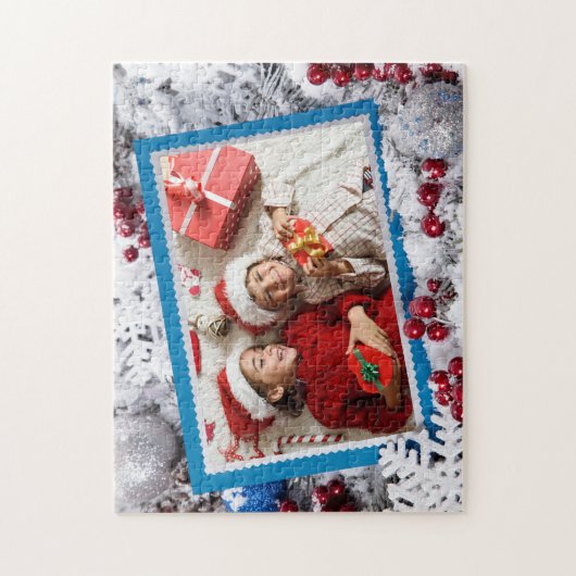 UW PHOTO aangepaste kerstpuzzel Legpuzzel (Verticaal)