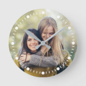 UW PHOTO aangepaste wandklok (Voorkant)