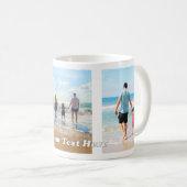 Uw Photo Collage Coffee Mok Gift en aangepaste tek (Voorkant rechts)