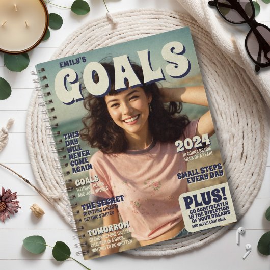 Uw Photo Magazine Hoesje Goal Planner voor 2024