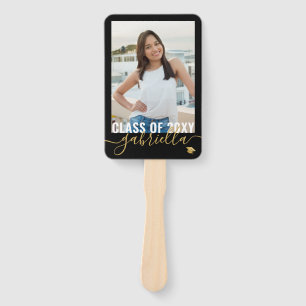 Uw Photo Monogram Name Afstuderen Class of 2023 Handwaaier