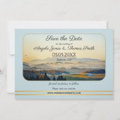 Uw Photo Mountain slaat de Date Kaart op (Achterkant)