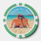 Uw Photo Poker Chips Gift met aangepaste tekstnaam (Voorkant)