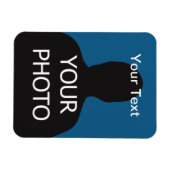 Uw Photo Premium Magnet-Sjabloon Magneet (Horizontaal)