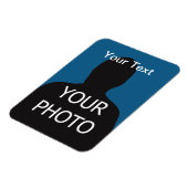 Uw Photo Premium Magnet-Sjabloon Magneet (Linkerzijde)