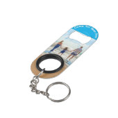 Uw Photo Sleutelhanger Bottle Opener Gift Aangepas Mini Flessenopener (Achterkant Gekanteld)