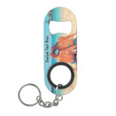 Uw Photo Sleutelhanger Bottle Opener met aangepast Mini Flessenopener (Voorkant)