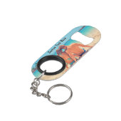Uw Photo Sleutelhanger Bottle Opener met aangepast Mini Flessenopener (Achterkant Gekanteld)
