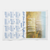Uw Photo Tea Towel Calendar Theedoek (Horizontaal)