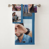 UW PHOTOS aangepaste kleurenhanddoekset Bad Handdoek (Insitu)