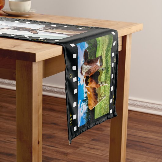 UW PHOTOS aangepaste sjabloon tabelrunner Korte Tafelloper (Voorbeeld)