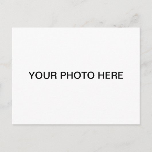 UW PHTO HIER briefkaart (Voorkant)