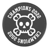 Uw pictogram Curved Text & html Hockey Puck (Voorkant)