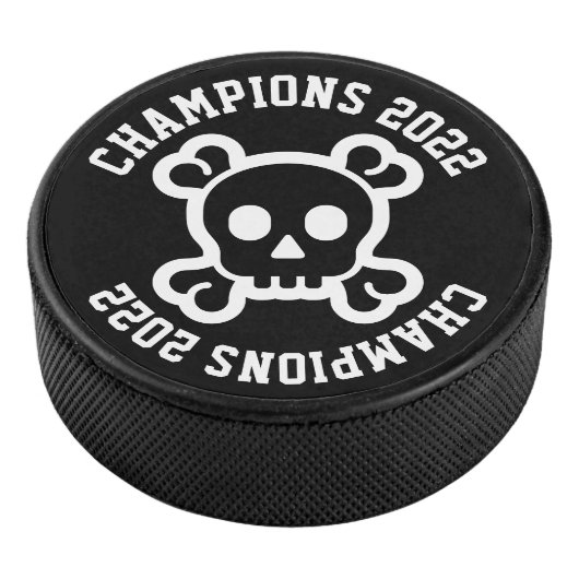 Uw pictogram Curved Text & html Hockey Puck (3/4)