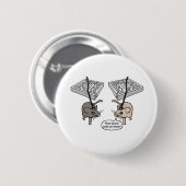 Uw plaats (cellen) of mijn? ronde button 5,7 cm (Voorkant /achterkant)
