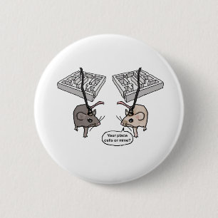 Uw plaats (cellen) of mijn? ronde button 5,7 cm