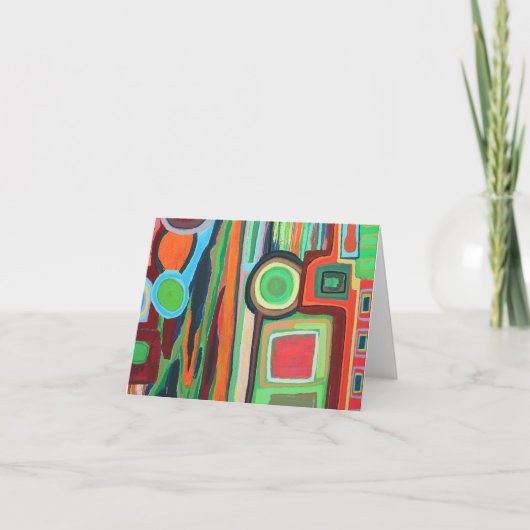 Uw plaats of mijn blanco briefkaart (Voorkant)