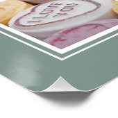 UW poster Foto's, monogram en kleur (Hoek)