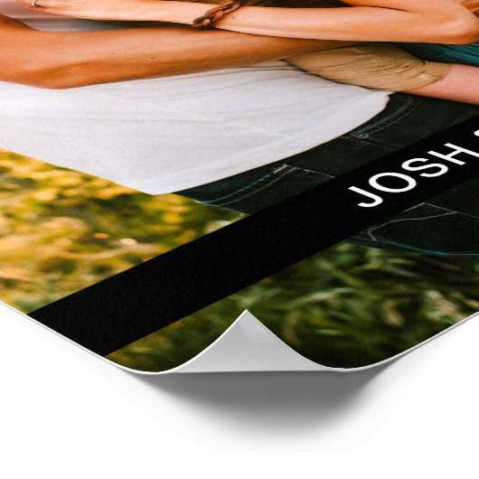 Uw Poster voor foto's en namen (Hoek)