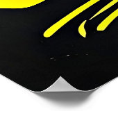 Uw potentieel is grenzeloos - Motivatie citaat Poster (Hoek)