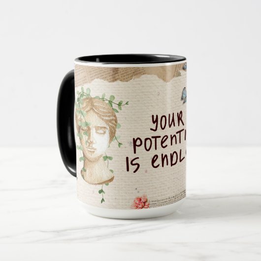 Uw potentieel mok (Voorkant links)