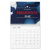 Uw President naam met foto 2025 Maandelijks Kalender (Jan 2026)