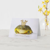 Uw Prins wacht… op Kaart (Gele Bloem)