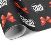 Uw Professionele Logo van het Bedrijf Cadeaupapier (Rol Hoek)