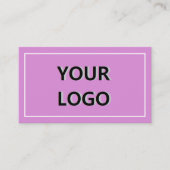 Uw professionele sjabloon voor uw visitekaartje (Voorkant)