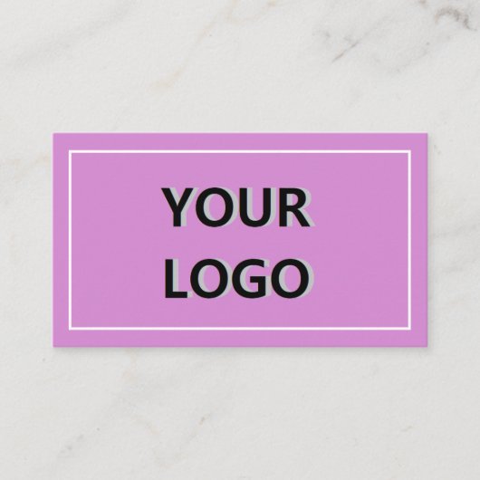 Uw professionele sjabloon voor uw visitekaartje (Voorkant)