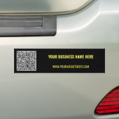 Uw Promotionele QR-code Zakelijke Bumpersticker (Op auto)