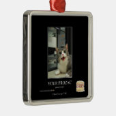 Uw Prozac Metalen Ornament (Rechts)