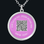 Uw QR-code Aangepaste tekst Ketting Kleuren kiezen<br><div class="desc">Kies kleuren en lettertypen - Gepersonaliseerde Kettingen met uw QR-code Scan Info en Aangepaste tekst Modern Ketting Gift - Uw QR-code toevoegen - Afbeelding of Logo - foto / tekst - Naam of Aangepaste tekst - Formaat wijzigen en verplaatsen of verwijderen / Elementen toevoegen - Afbeelding / tekst met aanpassingsgereedschap....</div>