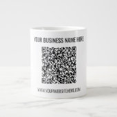 Uw QR-code Aangepaste tekst Koffie Mok Kleuren kie (Voorkant)