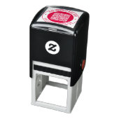 Uw QR-code Aangepaste Tekst Ronde Stempel Kies Kle (Product)