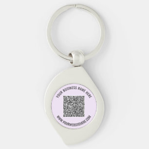 Uw QR-Code Aangepaste Tekst Zakelijke Gift Sleutel Sleutelhanger