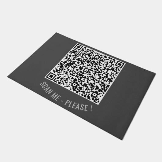 Uw QR-code aanpassen Scan Info Doormat Kleur kieze Deurmat (Schuin)