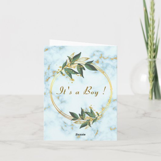 Uw QR Code Baby shower Invitation Sjabloon (Achterkant)