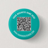 Uw QR-code en aangepaste tekst Button Kies kleur (Voorkant)