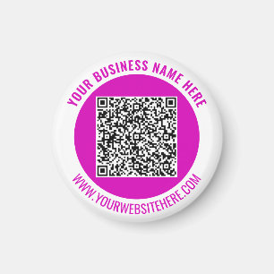 Uw QR-Code en de Magneet van de Douanetekst kiezen