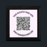 Uw QR-code en Geschenkdoos voor aangepaste tekst Cadeaudoosje<br><div class="desc">Aangepaste kleuren en lettertype - Uw QR-code en aangepaste tekst Professionele gepersonaliseerde bedrijfsnaam Website Promotionele bedrijfsgeschenkdoos / cadeau - Voeg uw QR-code - Afbeelding of Logo / naam - Bedrijf / Website of e-mail of telefoon - Contactinformatie / adres of verwijderen - Formaat wijzigen en verplaatsen of verwijderen / Elements...</div>