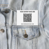 Uw QR-code en knop sjabloon met aangepaste tekst Button (Insitu)
